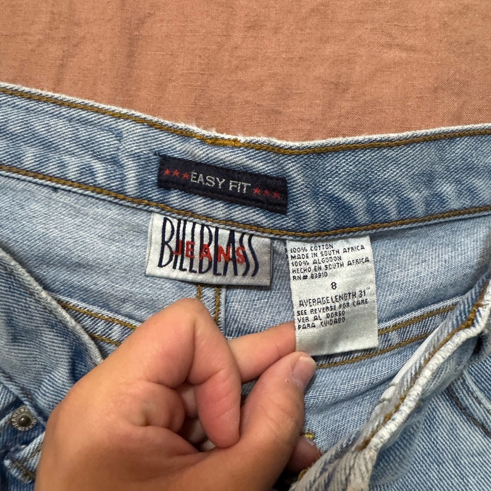 Vintage Denim Mom Jeans - Picture 2 of 5